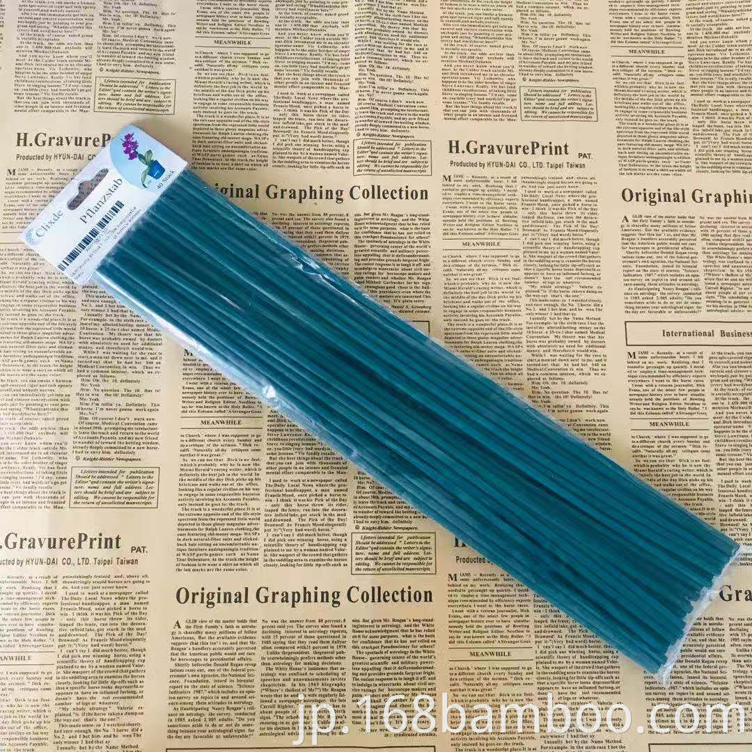 Custom package for bamboo colorful sticks